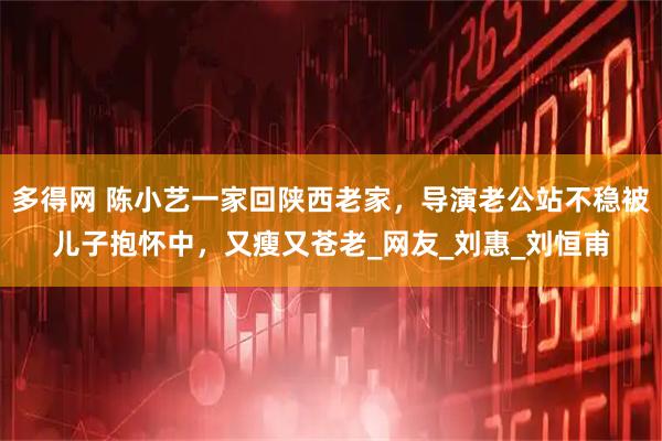 多得网 陈小艺一家回陕西老家,导演老公站不稳被儿子抱怀中,又瘦又苍老_网友_刘惠_刘恒甫